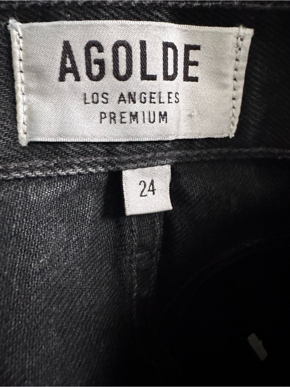 Agolde Dee High Rise Denim shorts - Picture 5 of 7